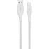 Belkin DuraTek Plus USB Type-C To USB-A Charging Cable with Strap 1.2M (White)
